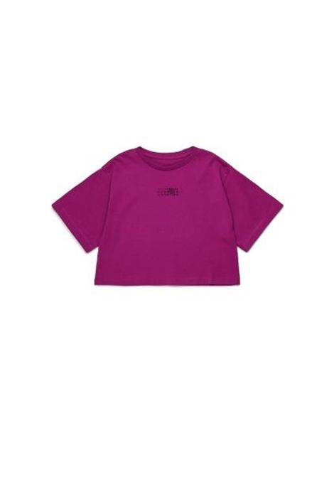 T-shirt con stampa MM6 KIDS MAISON MARGIELA | M60908 MM04IM6602